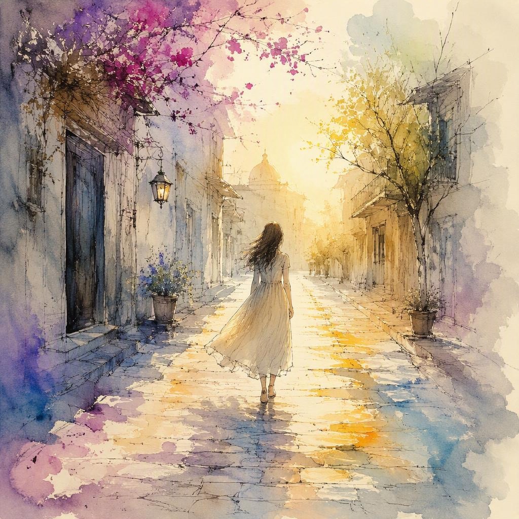 The inked watercolor style rendered with gpt-image-2-low