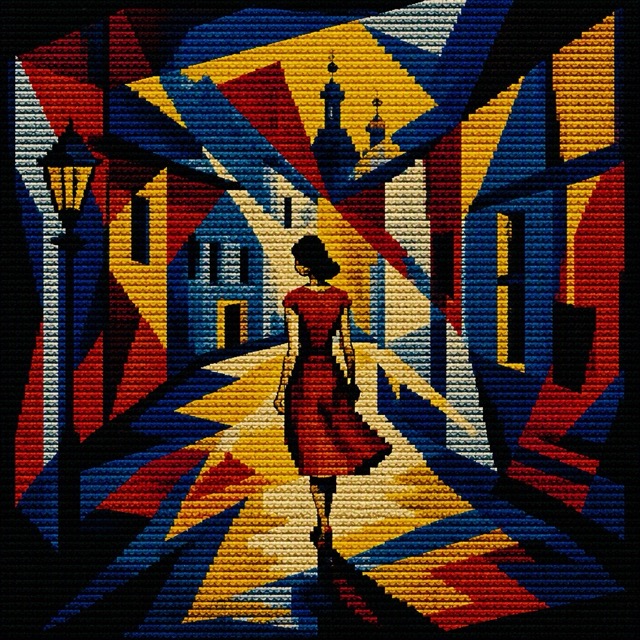 The Scanline Wool Facet style rendered with GPT-Image-2