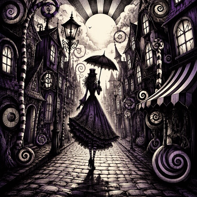 The Halloween:TimBarton style rendered with GPT-Image-2