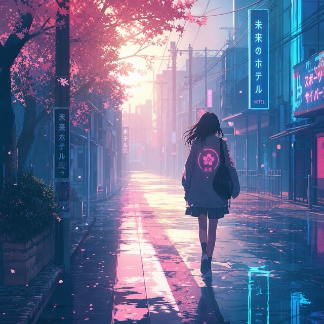 The Neo-Edo Neon style rendered with GPT-Image-2