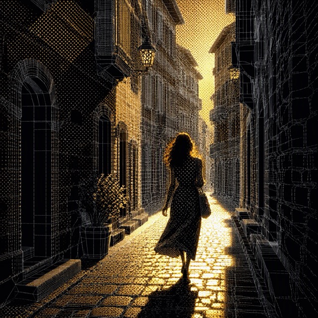 The Neo-Baroque Wireframe style rendered with GPT-Image-2