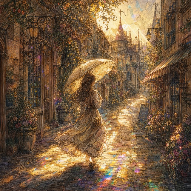 The Illuminated Enchantment style rendered with GPT-Image-2