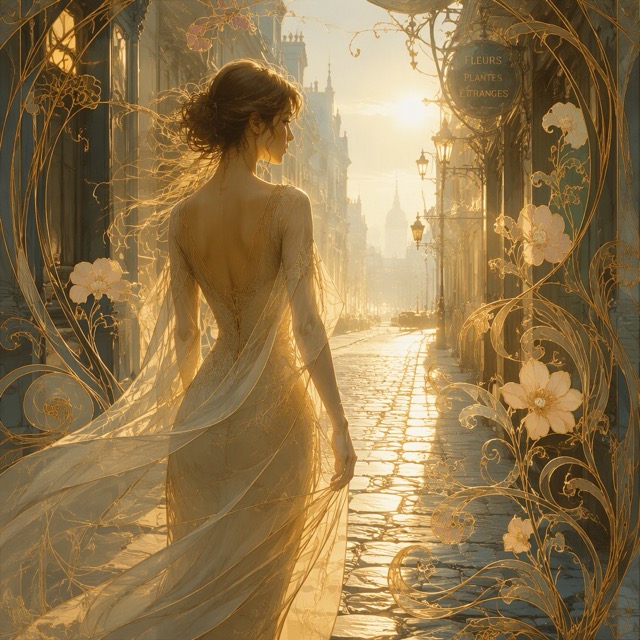 The Luminous Nouveau Flow style rendered with GPT-Image-2