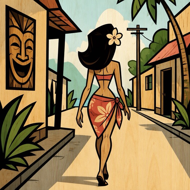 The Soft Toon Polynesia style rendered with GPT-Image-2