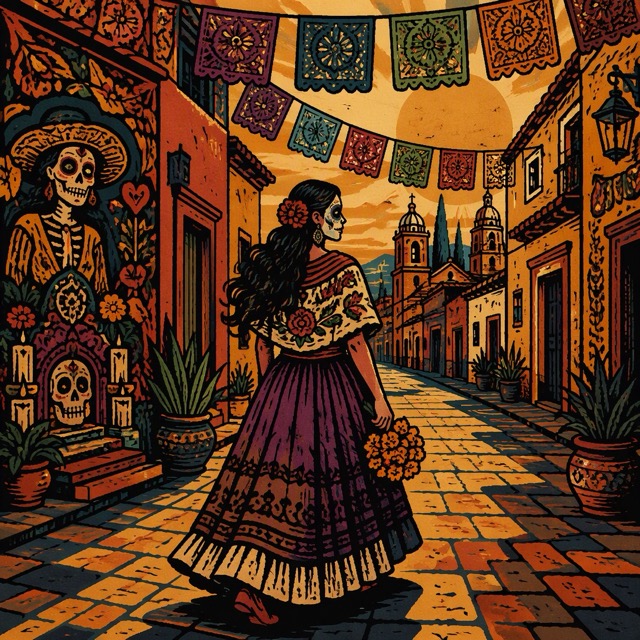 The Calavera Folk Modernism style rendered with GPT-Image-2
