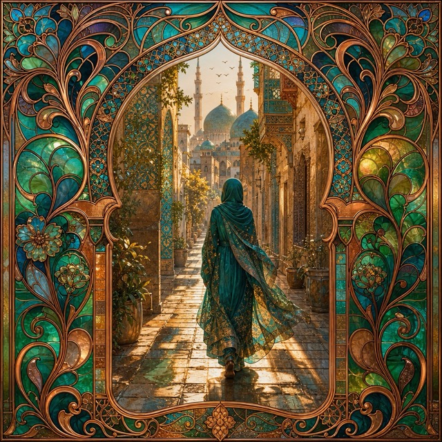 The Luminous-Deco Enameling style rendered with GPT-Image-2
