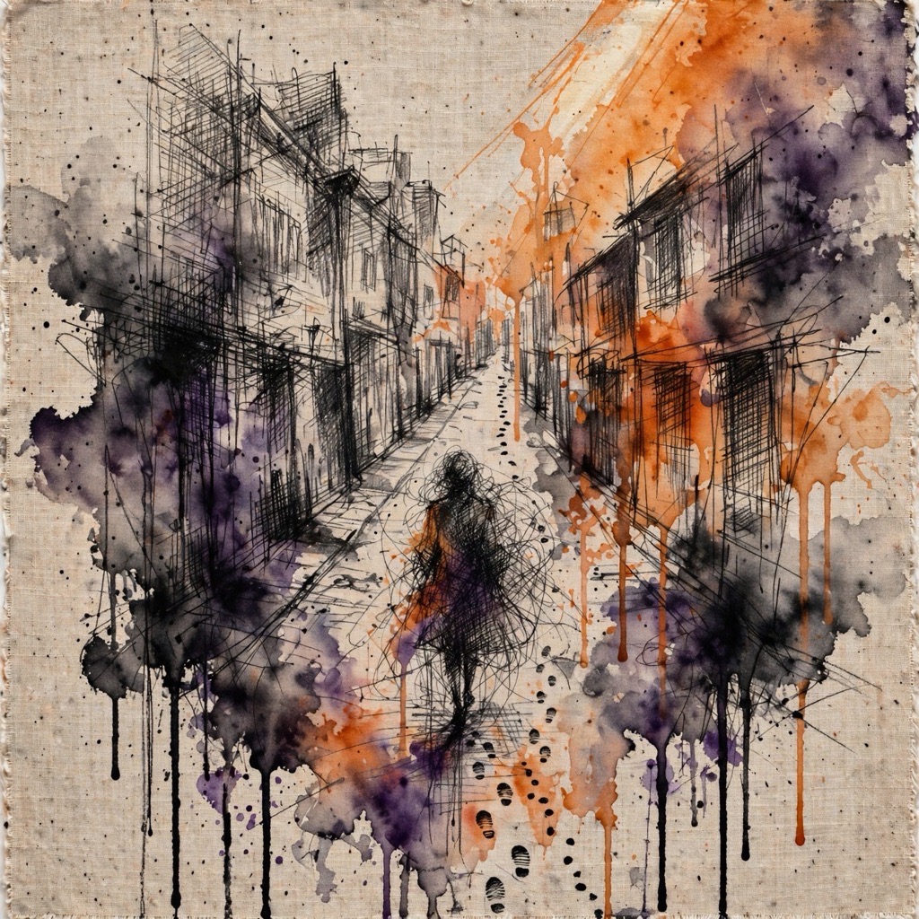 The Bled Charcoal Linen style rendered with muse-image-1.0