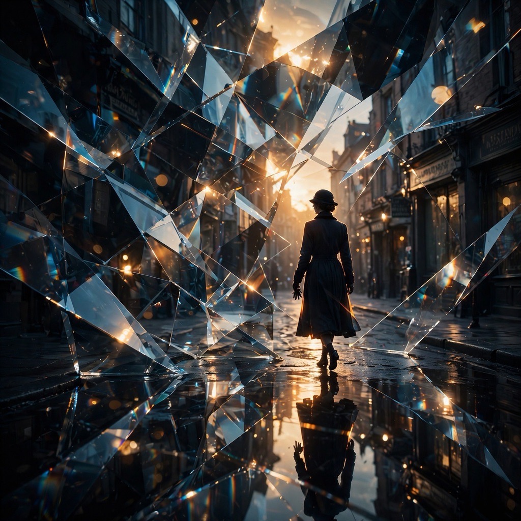 The Fractured Backlight Bloom style rendered with muse-image-1.0