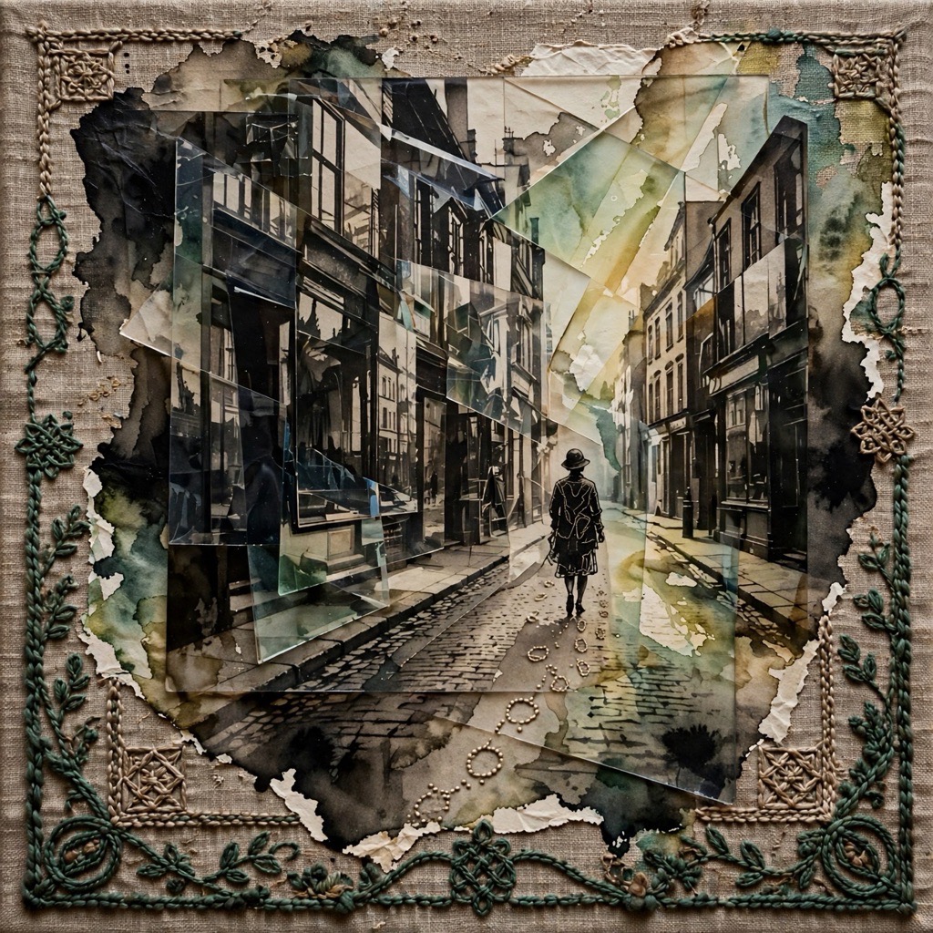 The Stitched Blot-Glass style rendered with muse-image-1.0