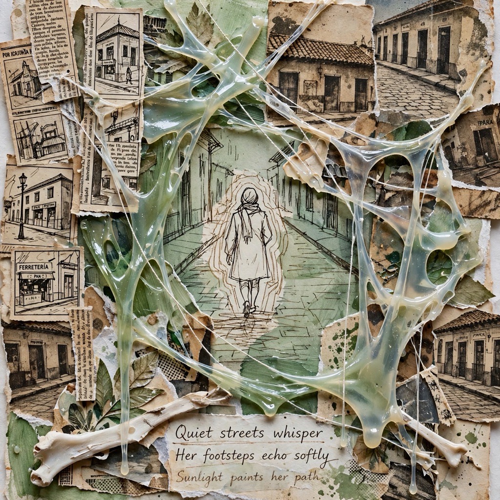 The Slack Membrane Paste-Up style rendered with muse-image-1.0