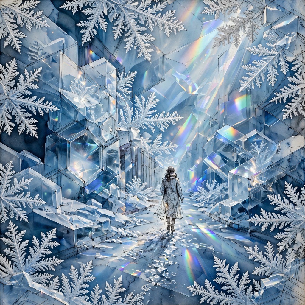 The Backlit Frostwork Glaze style rendered with muse-image-1.0