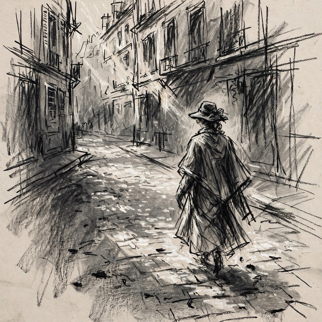 The Smudged Atelier Charcoal style rendered with muse-image-1.0