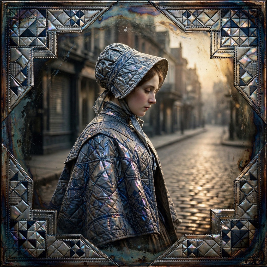 The Textile Daguerreotype style rendered with muse-image-1.0
