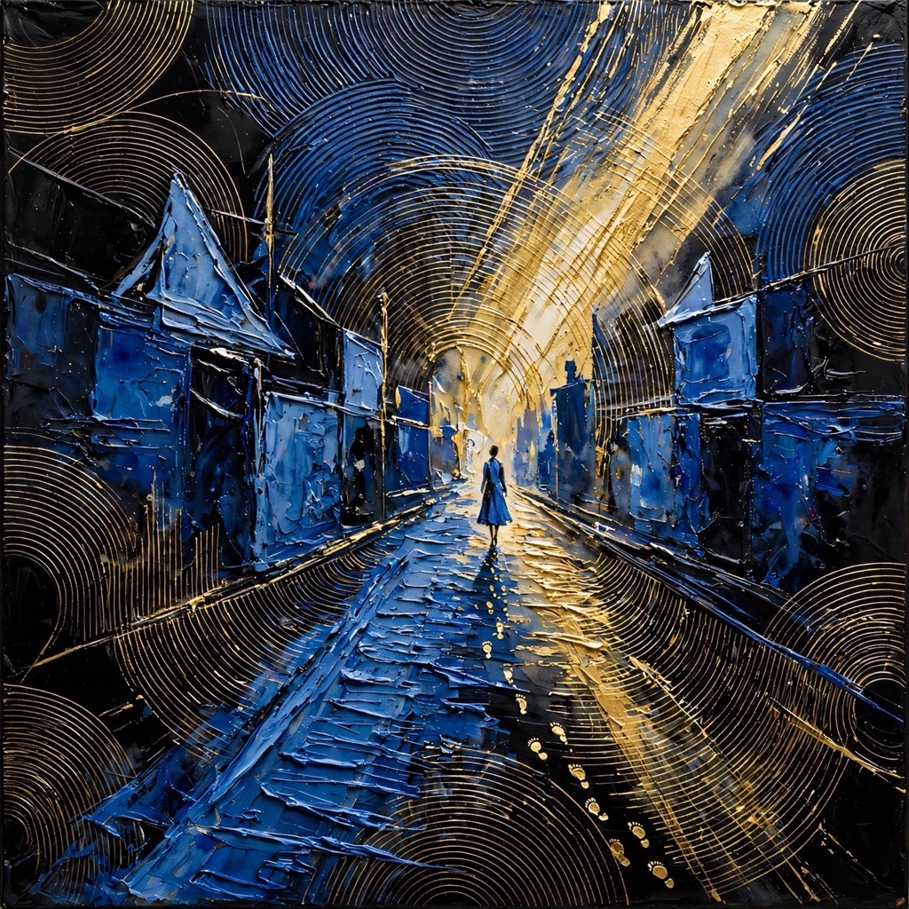 The Trowelled Gilt Pulse style rendered with muse-image-1.0