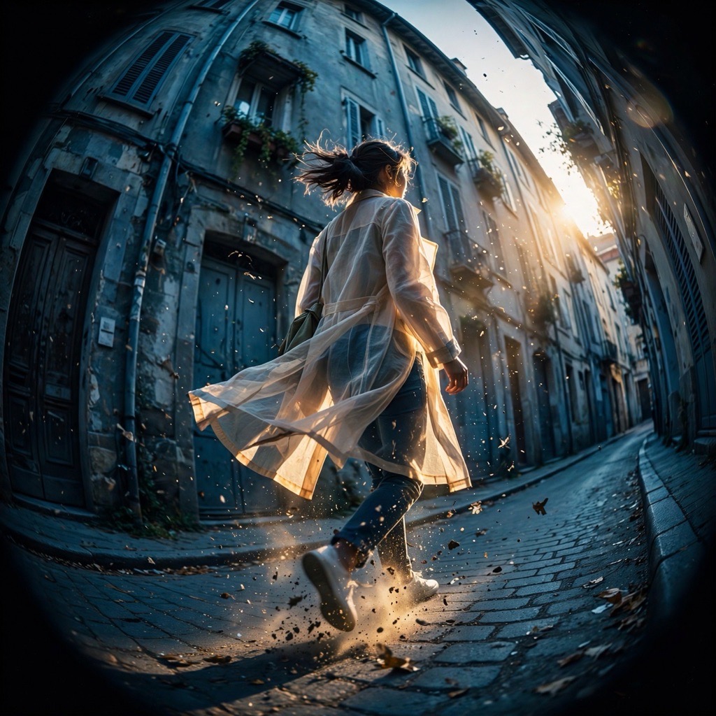 The Fisheye Spray Freeze style rendered with muse-image-1.0