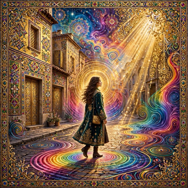The Sacred Acid Illumination style rendered with Muse 1.0