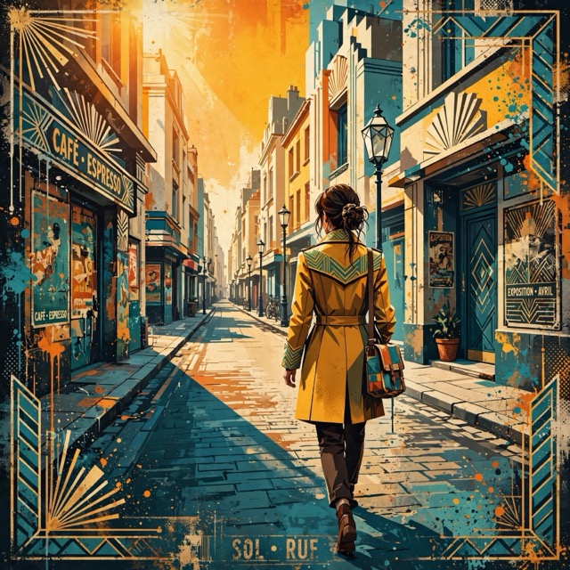 The Deco-Urban Idealism style rendered with Muse 1.0