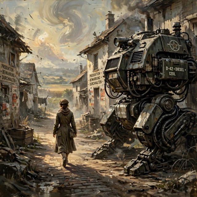 The DieselPunk style rendered with Muse 1.0
