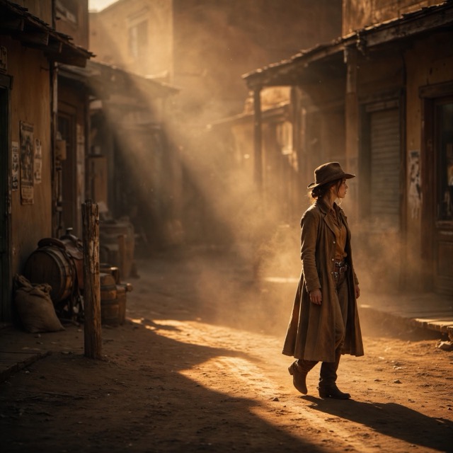 The Operatic-Western style rendered with Muse 1.0