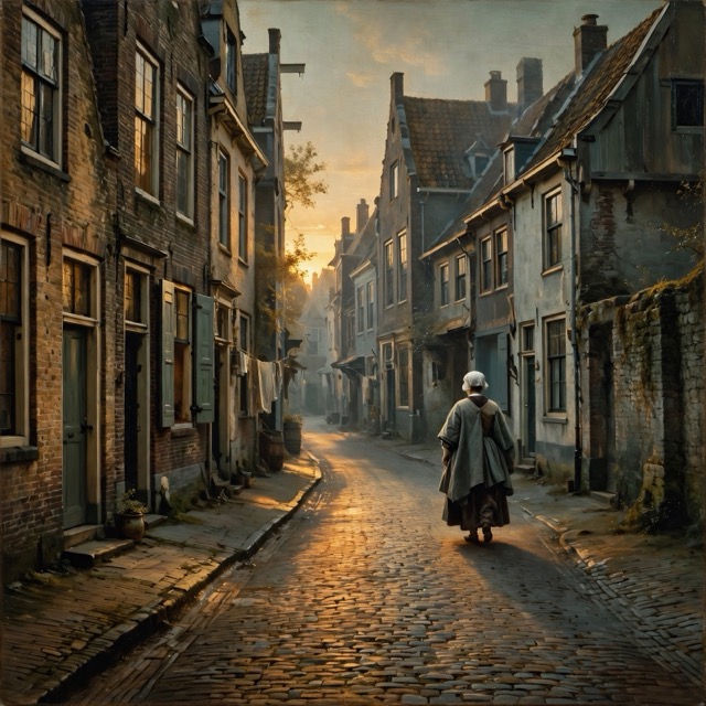 The Golden-Documentary Luminism style rendered with Muse 1.0