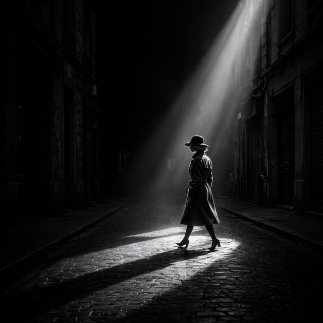 The Platinum Noir style rendered with Muse 1.0