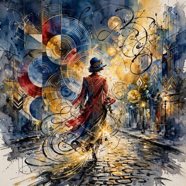 The Chromatic-Calligraphic-Syncope style rendered with Muse 1.0