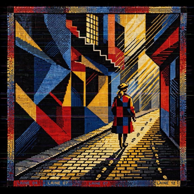 The Scanline Wool Facet style rendered with Muse 1.0