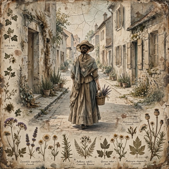 The Weathered Botanical style rendered with Muse 1.0