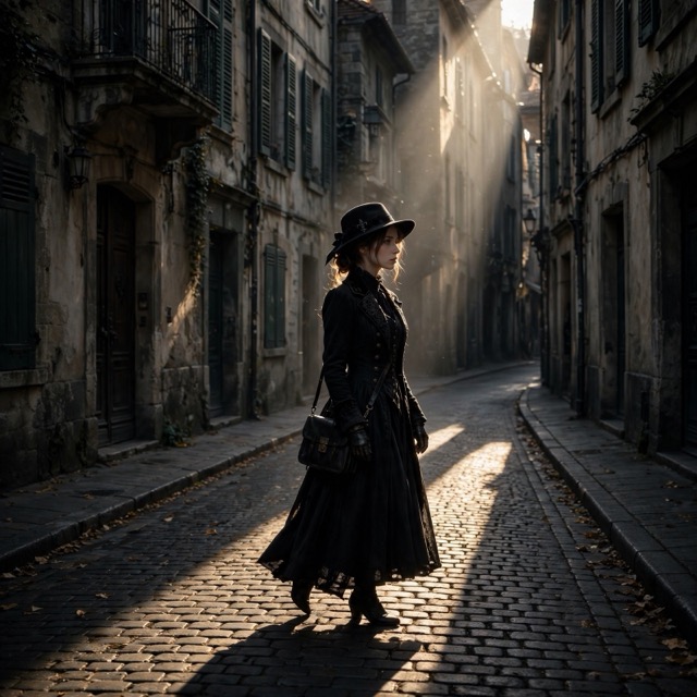 The GothicChiaroscuro style rendered with Muse 1.0