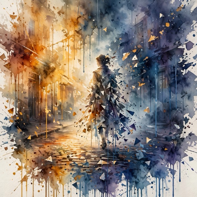 The fragmented dispersion style rendered with Muse 1.0