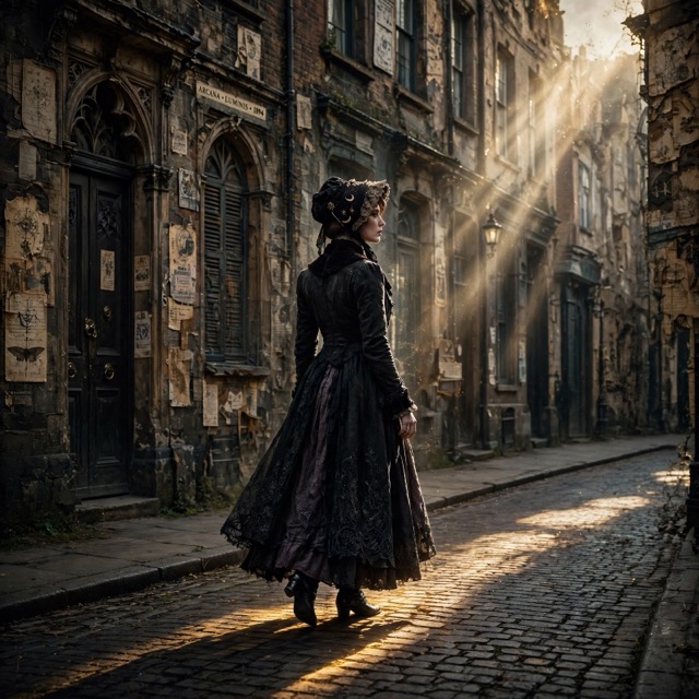 The Metaphysical-Assemblage-Gothic style rendered with Muse 1.0