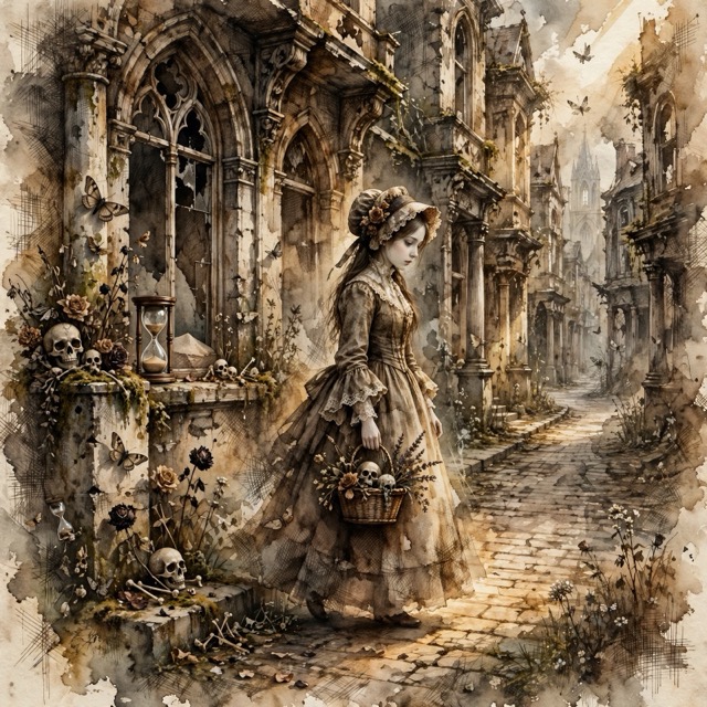 The Spectral Victorian style rendered with Muse 1.0