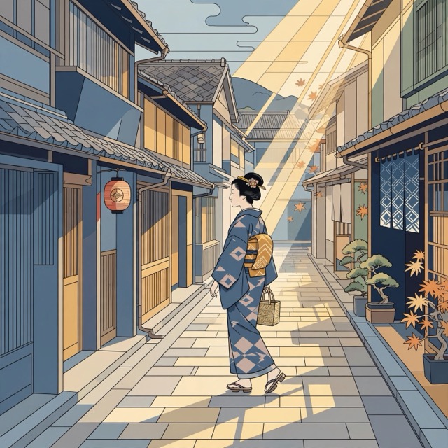 The VectorUkiyo style rendered with Muse 1.0