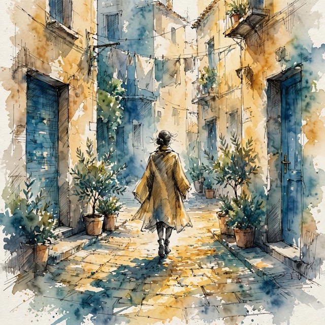 The Adriatic Wash style rendered with Muse 1.0
