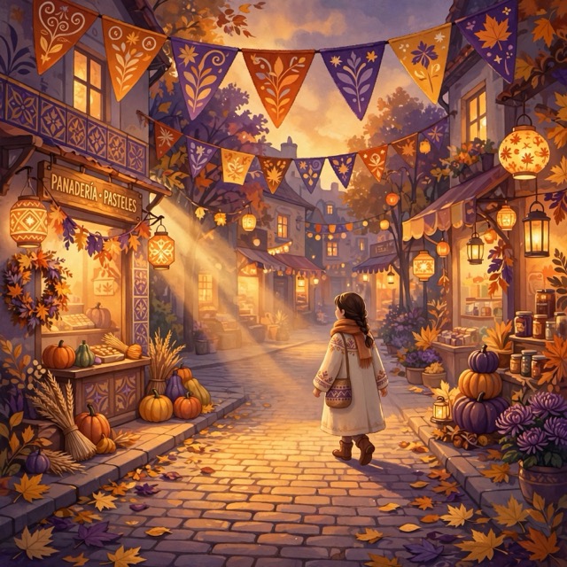 The Halloween:Rockwell style rendered with Muse 1.0