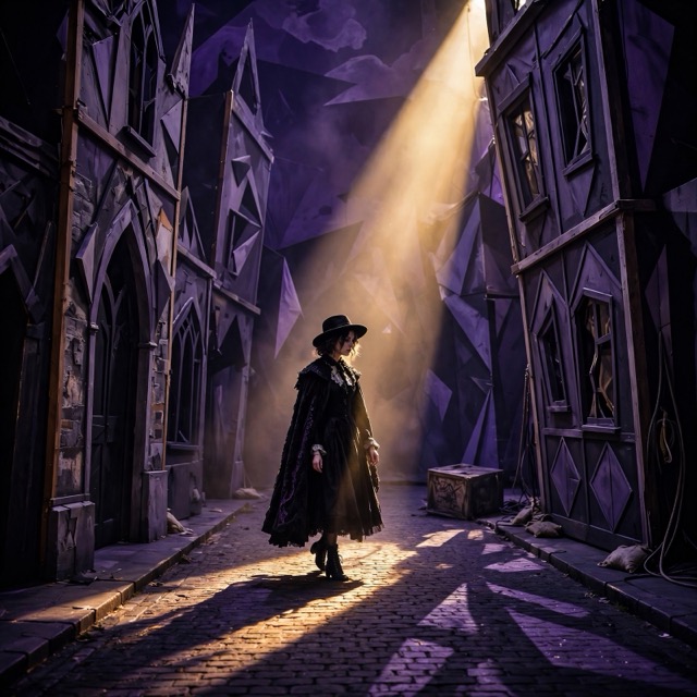 The Dark Shadows style rendered with Muse 1.0