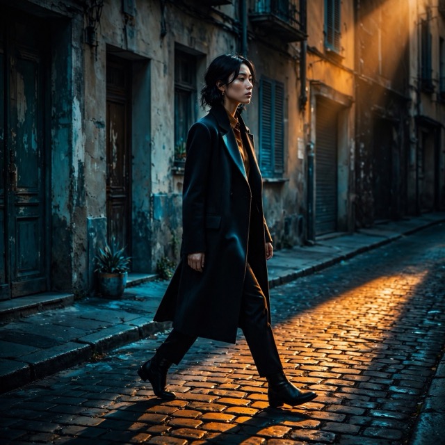 The Provocative Editorial style rendered with Muse 1.0
