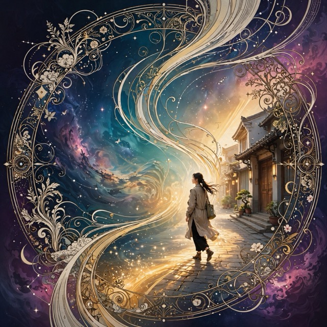 The Ornamental-Flow style rendered with Muse 1.0