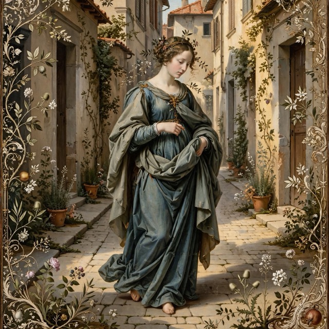 The Renaissante style rendered with Muse 1.0
