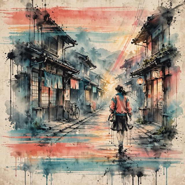 The Sumicane style rendered with Muse 1.0
