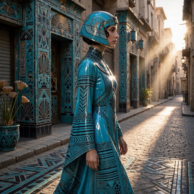 The Faience style rendered with Muse 1.0