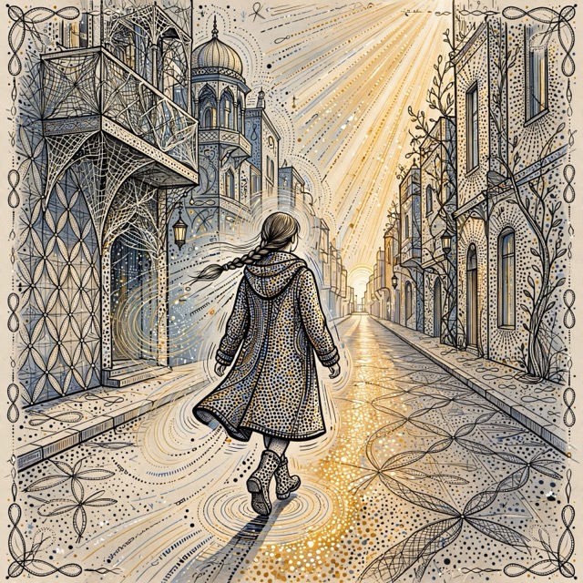 The Polka-Phantasmagoria style rendered with Muse 1.0