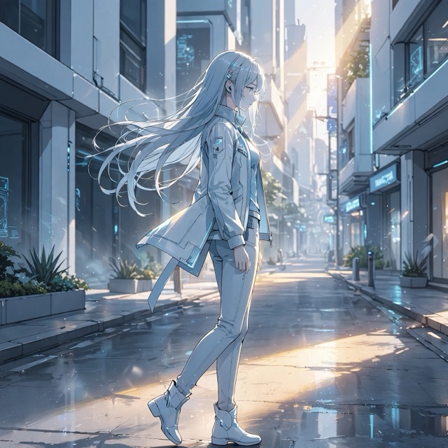 The Gloss Anime style rendered with Muse 1.0