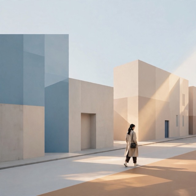 The GeometricSerenity style rendered with Muse 1.0