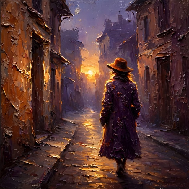 The Western Sunset style rendered with Muse 1.0