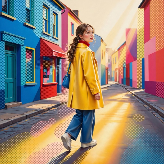 The Candy-Coated Americana style rendered with Muse 1.0
