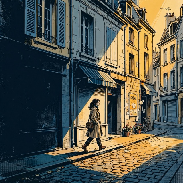 The Ligne-Noir style rendered with Muse 1.0