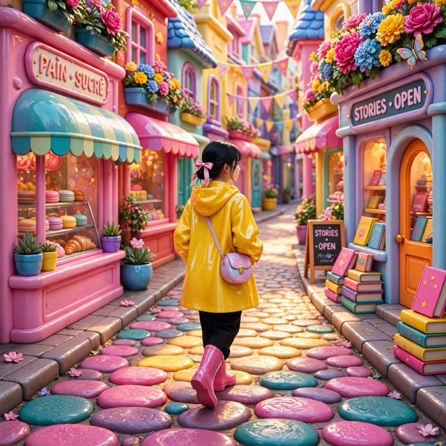 The Hyper-Real Storybook style rendered with Muse 1.0