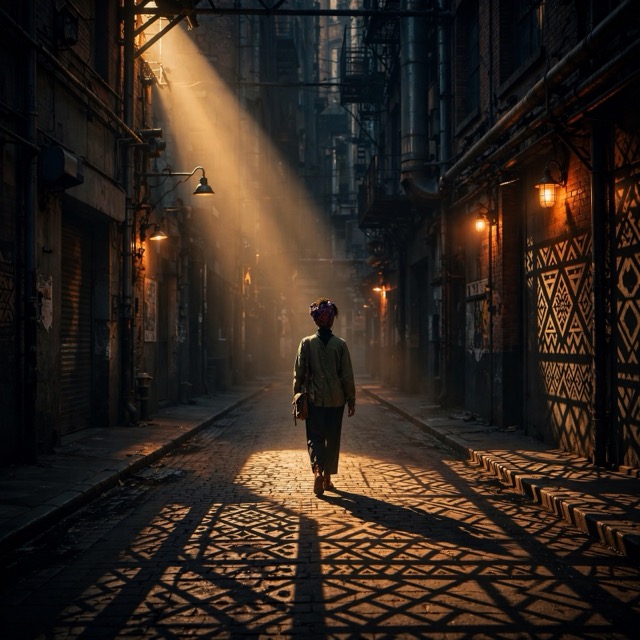 The Tenebrism style rendered with Muse 1.0
