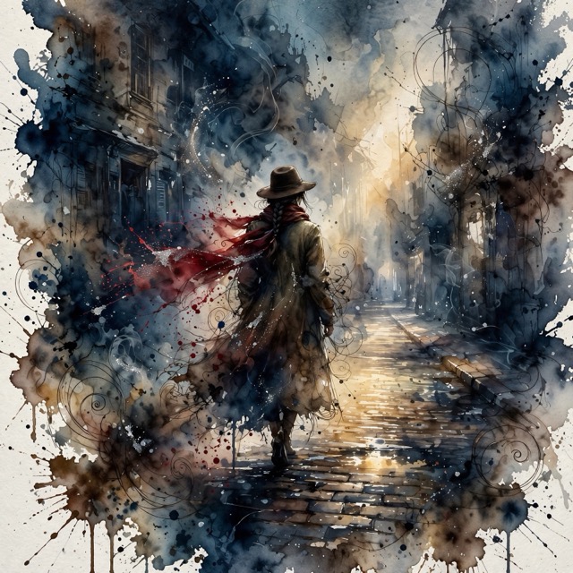 The Inksplash style rendered with Muse 1.0